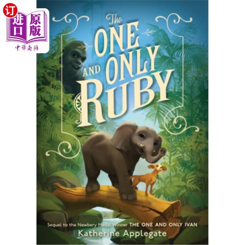 海外直订The One and Only Ruby 独一无二的鲁比
