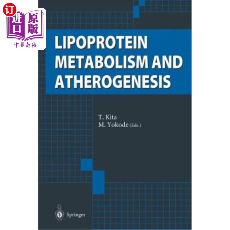 海外直订医药图书Lipoprotein Metabolism and Atherogenesis 脂蛋白代谢与动脉粥样硬化