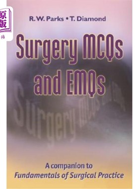 海外直订医药图书Surgery McQs and Emqs 外科MCQ和EMQ