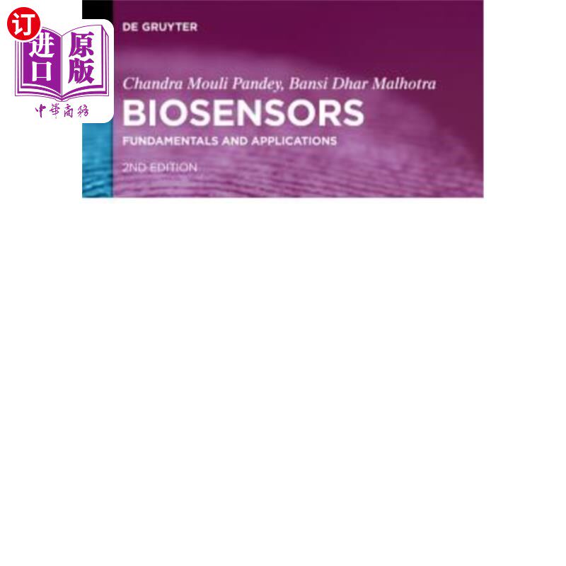 海外直订Biosensors: Fundamentals and Applications 生物传感器：基础与应用