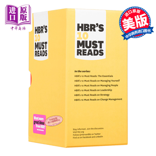 哈佛商业评论 HBR 英文原版 Set Books Boxed 六册套装 Reads Must 经管 企业管理 中商原版