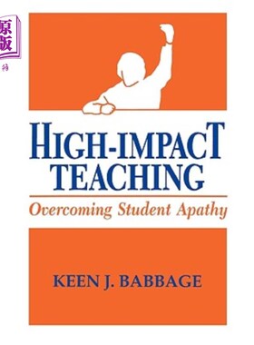 海外直订High Impact Teaching: Overcoming Student Apathy 高影响力教学：克服学生冷漠