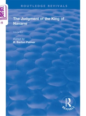 海外直订The Judgment of the King of Navarre 纳瓦拉国王的审判