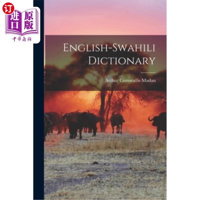海外直订English-Swahili Dictionary English-Swahili字典