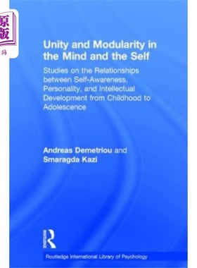 海外直订Unity and Modularity in the Mind and Self 心灵和自我的统一和模块化