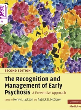 海外直订医药图书The Recognition and Management of Early Psychosis: A Preventive Approach 早期精神病的识别和管理:一