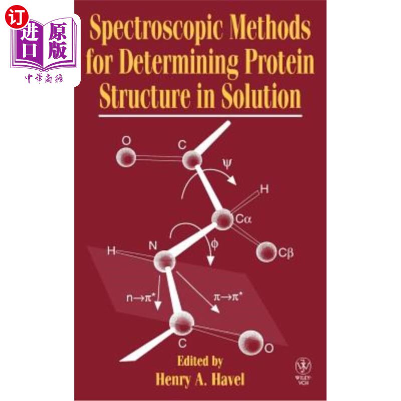 海外直订Spectroscopic Methods for Determining Protein Structure in Solution 光谱法测定溶液中蛋白质结构