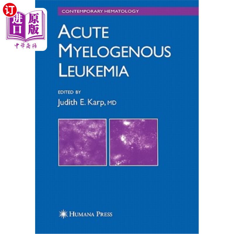 海外直订医药图书Acute Myelogenous Leukemia 急性粒细胞白血病