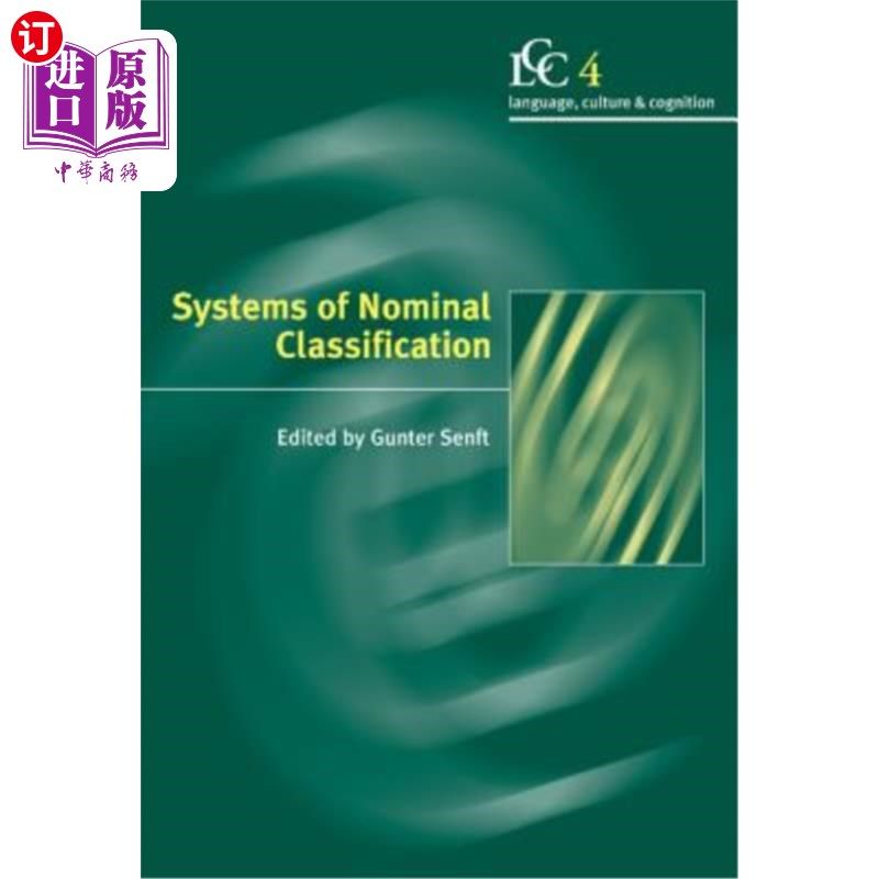 海外直订Systems of Nominal Classification 名词分类系统