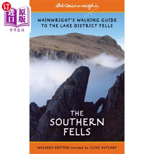 海外直订Southern Fells (Walkers Edition) 南方丘陵(沃克斯版)