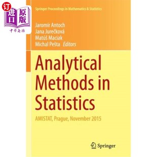 November 2015年11月 布拉格 统计分析方法 2015 Prague Amistat Statistics Methods 海外直订Analytical