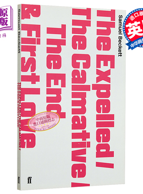 现货 The Expelled The Calmative Samuel Beckett【中商原版】