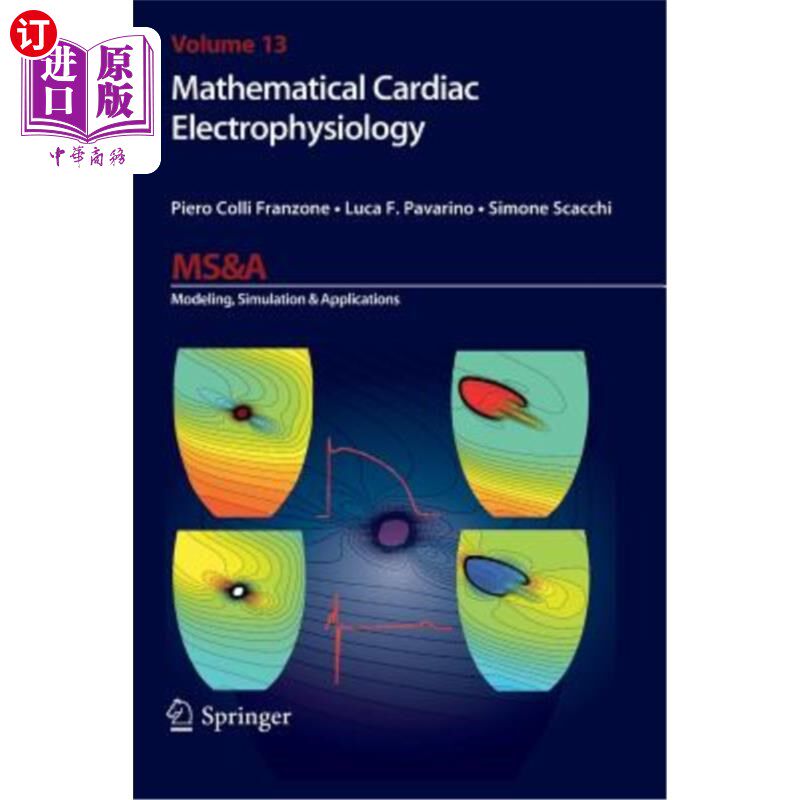 海外直订Mathematical Cardiac Electrophysiology 数学心脏电生理学