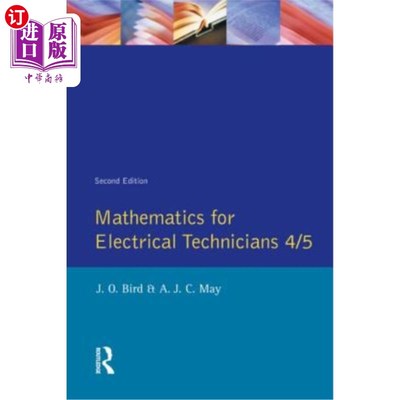 海外直订Mathematics for Electrical Technicians: Level 4-5 电工数学4-5级