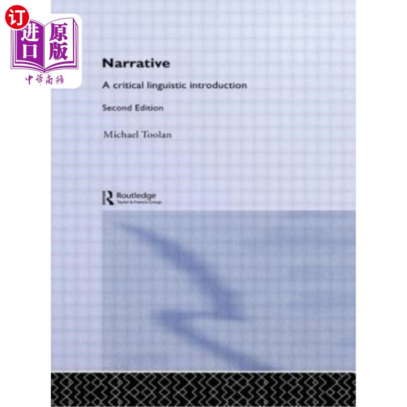 海外直订Narrative: A Critical Linguistic Introduction 叙事:批判性的语言学介绍