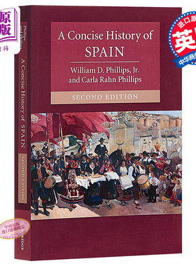 【中商原版】西班牙简史（剑桥国别简史丛书） 英文原版 A Concise History of Spain