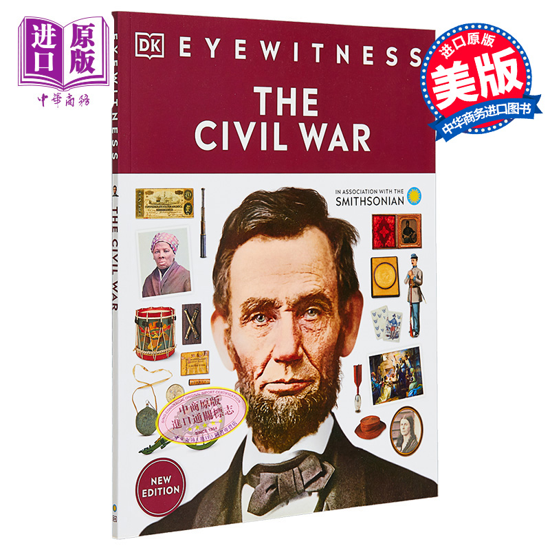 DK Eyewitness系列 美国内战N百科 Eyewitness the Civil War  英文原版 历史战争科普指南【中商原版】