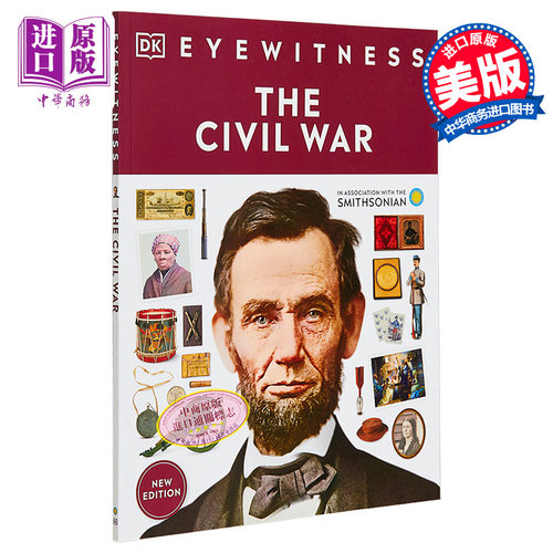 DK Eyewitness系列 美国内战N百科 Eyewitness the Civil War  英文原版 历史战争科普指南【中商原版】