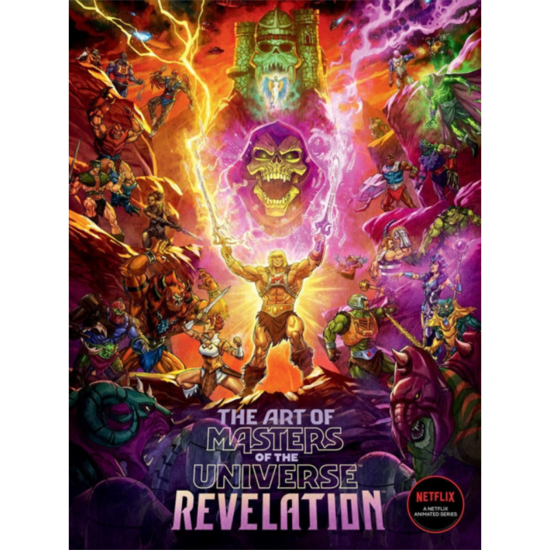 现货 宇宙巨人希曼 启示录 的艺术 The Art of Masters of the Universe Revelation Mattel 网飞奇幻动画 英文原版【中商原版】