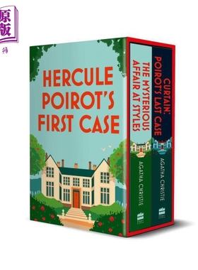 阿加莎克里斯蒂的风格 首次与最后案件 特别版 Agatha Christies Styles 英文原版 Agatha Christie【中商原版】
