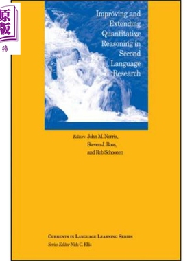 现货 改善与扩大第二语言研究的定量推理 Improving And Extending Quantitat【中商原版】