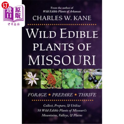 海外直订Wild Edible Plants of Missouri 密苏里州的野生可食植物