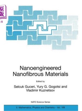 海外直订Nanoengineered Nanofibrous Materials 纳米工程纳米纤维材料