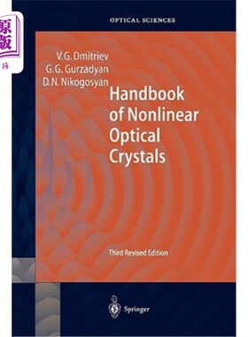 海外直订Handbook of Nonlinear Optical Crystals 非线性光学晶体手册