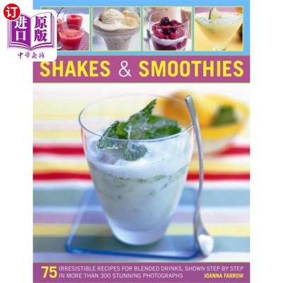 海外直订Shakes and Smoothies 奶昔和冰沙