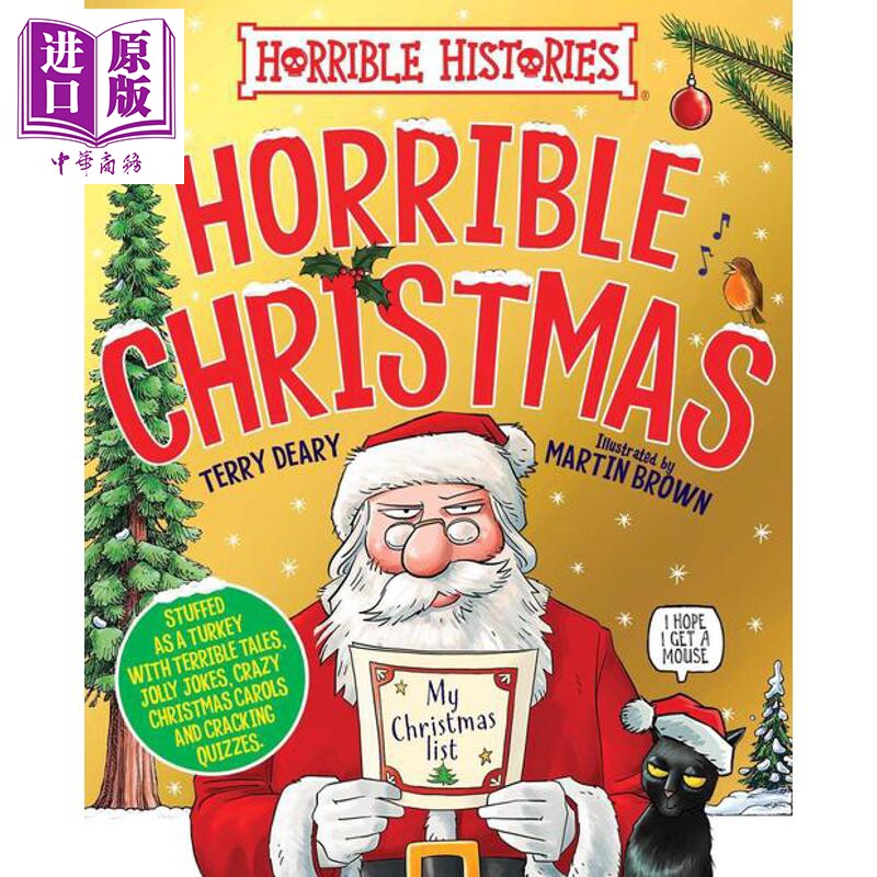 糟糕的圣诞 讨厌的历史 系列 Horrible Christmas 英文原版 Terry Deary【中商原版】