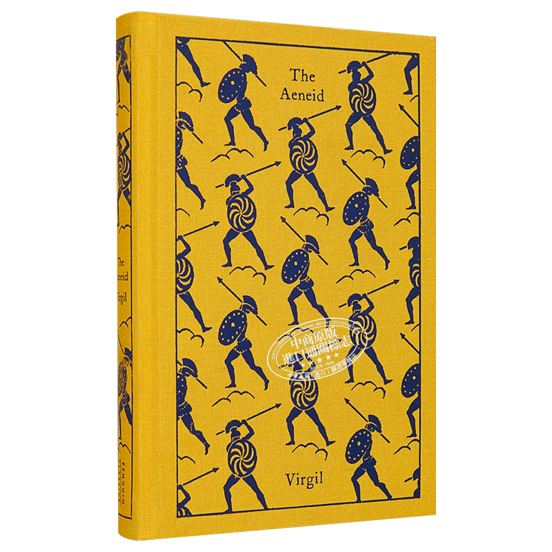 维吉尔 埃涅阿斯纪 企鹅布纹布面系列 The Aeneid Virgil 英文原版 可搭奥德赛 The Odyssey
