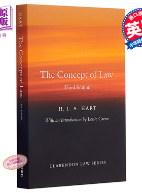 The Concept of Law 英文原版 法律的概念 克拉伦登法律系列 20世纪英语世界伟大的法学家 Hla Hart【中商原版】