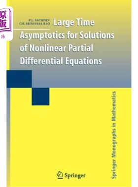 海外直订Large Time Asymptotics for Solutions of Nonlinear Partial Differential Equations 非线性偏微分方程解的大时间