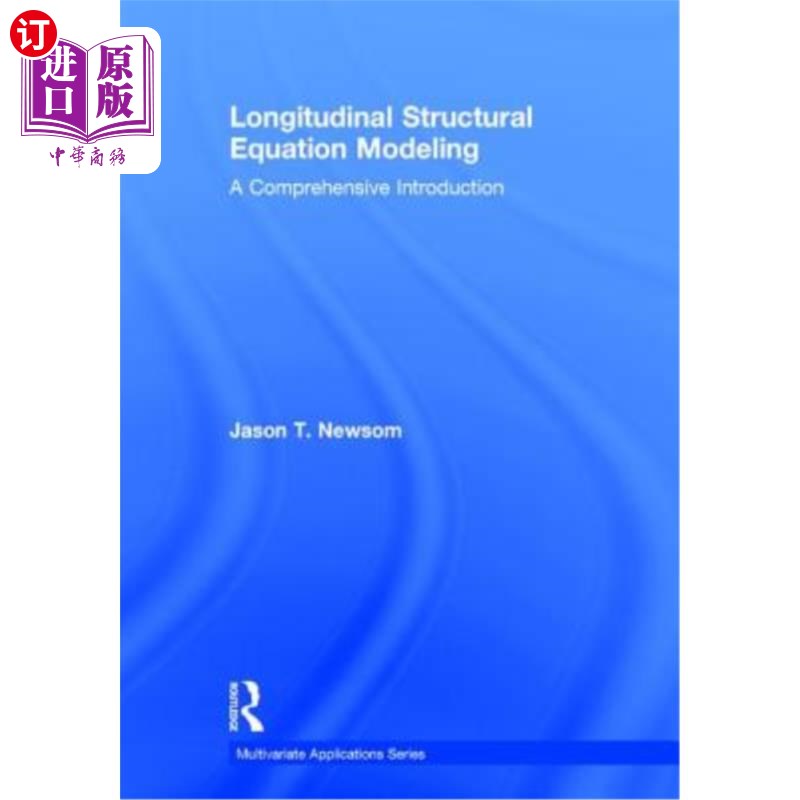 海外直订Longitudinal Structural Equation Modeling: A Comprehensive Introduction 纵向结构方程建模：综合介绍