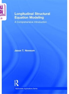 海外直订Longitudinal Structural Equation Modeling: A Comprehensive Introduction 纵向结构方程建模：综合介绍