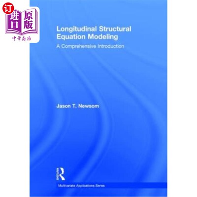 海外直订Longitudinal Structural Equation Modeling: A Comprehensive Introduction 纵向结构方程建模：综合介绍