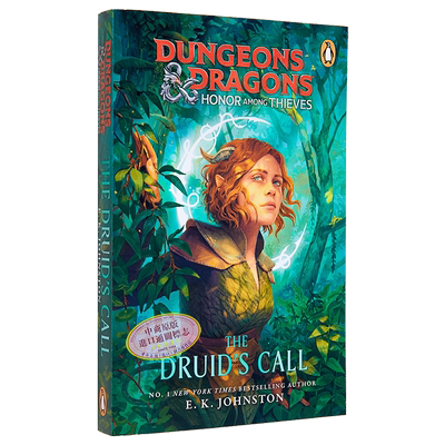 龙与地下城 德鲁伊的召唤 英文原版 Dungeons and Dragons The Druids Call E K Johnston 奇幻科幻小说【中商原版】