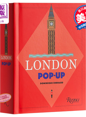 Books on London: Londres pop-up 英文原版 伦敦快闪（立体书） Dominique Erhard【中商原版】