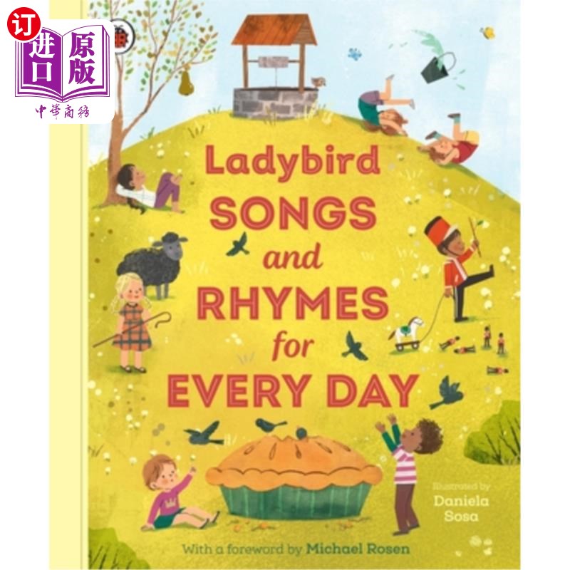 海外直订Ladybird Songs and Rhymes for Every Day: A Treasury of Classic Songs and Nursery 瓢虫歌曲和押韵的每一天：宝