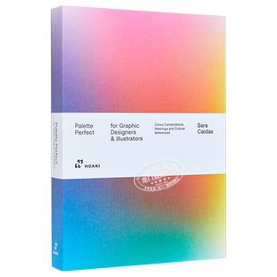 Palette Perfect For Graphic Designers And Illustrators 进口艺术 平面设计师和插图画家的调色板 配色设计【中商原版】