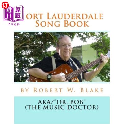 海外直订Fort Lauderdale Song Book 劳德代尔堡歌书