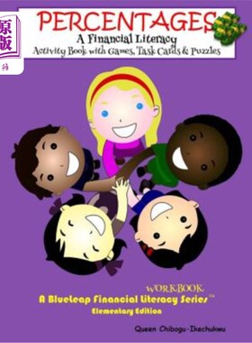 海外直订Percentages - A Financial Literacy Activity Book with Games, Task Cards & Puzzle