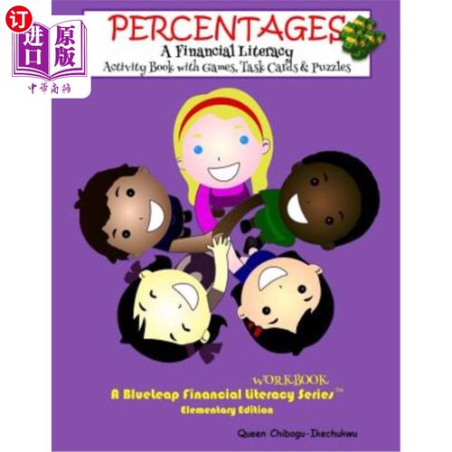海外直订Percentages - A Financial Literacy Activity Book with Games, Task Cards & Puzzle