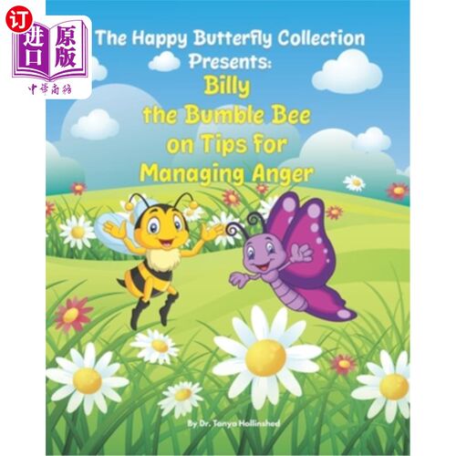 海外直订Billy the Bumble Bee: On Tips for Managing Anger 《大黄蜂比利:管理愤怒的技巧