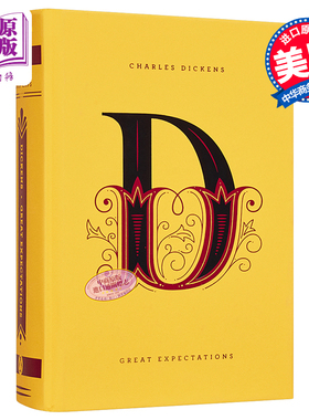 企鹅 Penguin Drop Caps 狄更斯 远大前程 英文原版 Great Expectations【中商原版】