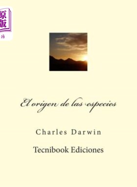 海外直订西班牙语 El Origen de Las Especies 物种的起源