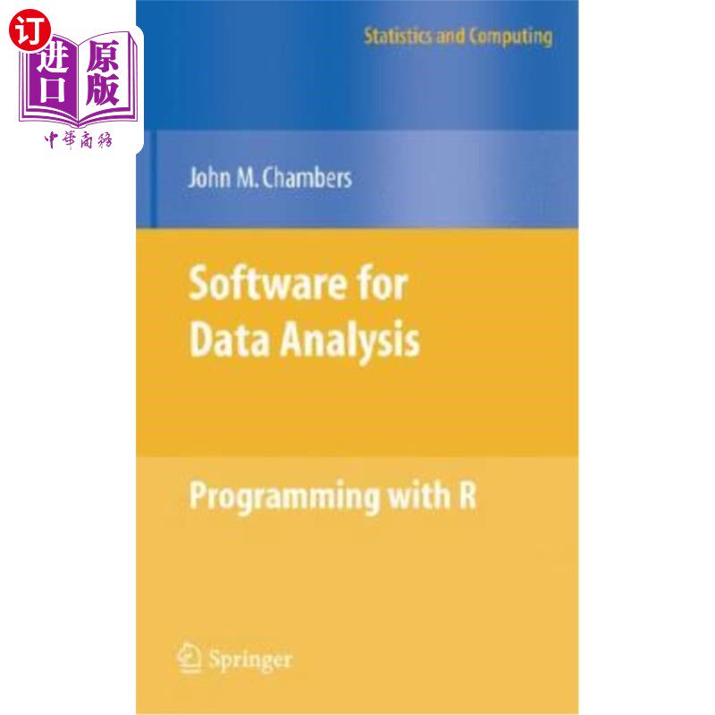 海外直订Software for Data Analysis: Programming with R 数据分析软件：用R编程