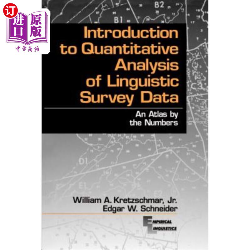 海外直订Introduction to Quantitative Analysis of Linguistic Survey Data: An Atlas by the 语言调查数据定量分析导论：数字