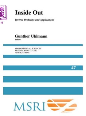 海外直订Inside Out: Inverse Problems and Applications 内而外