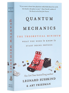 理论最小值2 量子力学 物理学 英文原版 The Theoretical Minimum Quantum Mechanics Susskind 苏士侃 美版平装